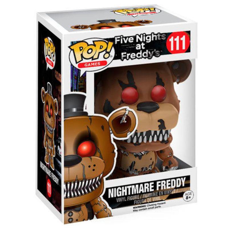 Funko Pop! Games: Five Nights at Freddy's - Nightmare Freddy Figure #111 - Funko - Ginga Toys