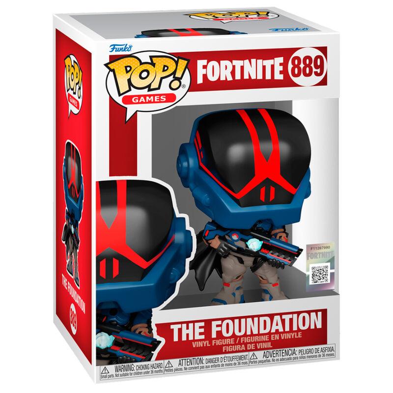 Funko Pop! Games: Fortnite - The Foundation Figure #889 - Funko - Ginga Toys