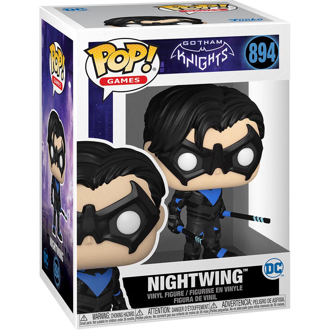 Funko Pop! Games: Gotham Knights - Nightwing Figure #894 - Funko - Ginga Toys