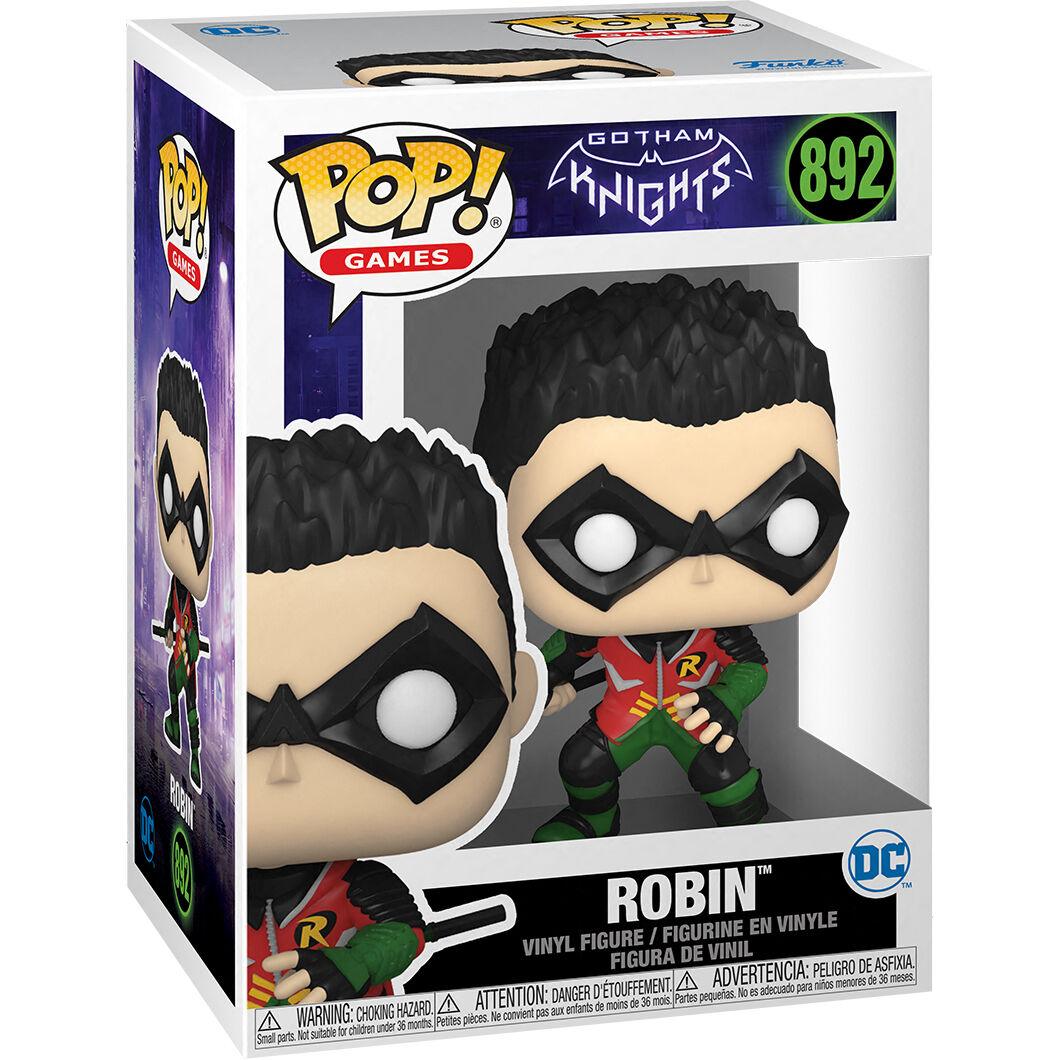 Funko Pop! Games: Gotham Knights - Robin Figure #892 - Funko - Ginga Toys
