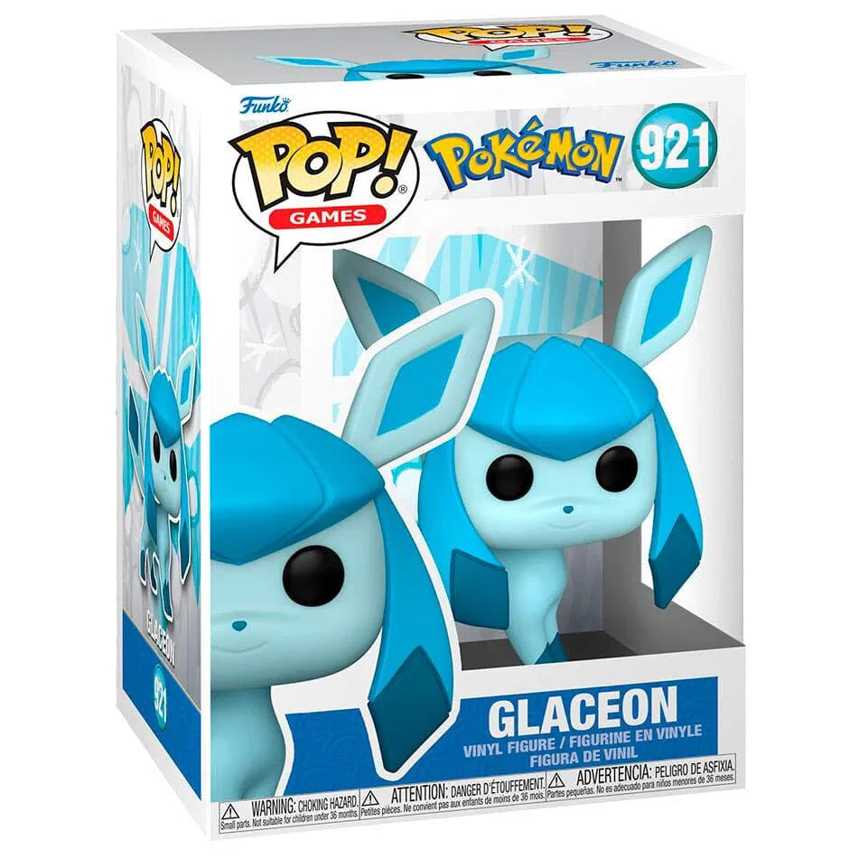 Funko Pop! Games: Pokémon - Glaceon Pop Figure Vinyl #921 - Funko - Ginga Toys