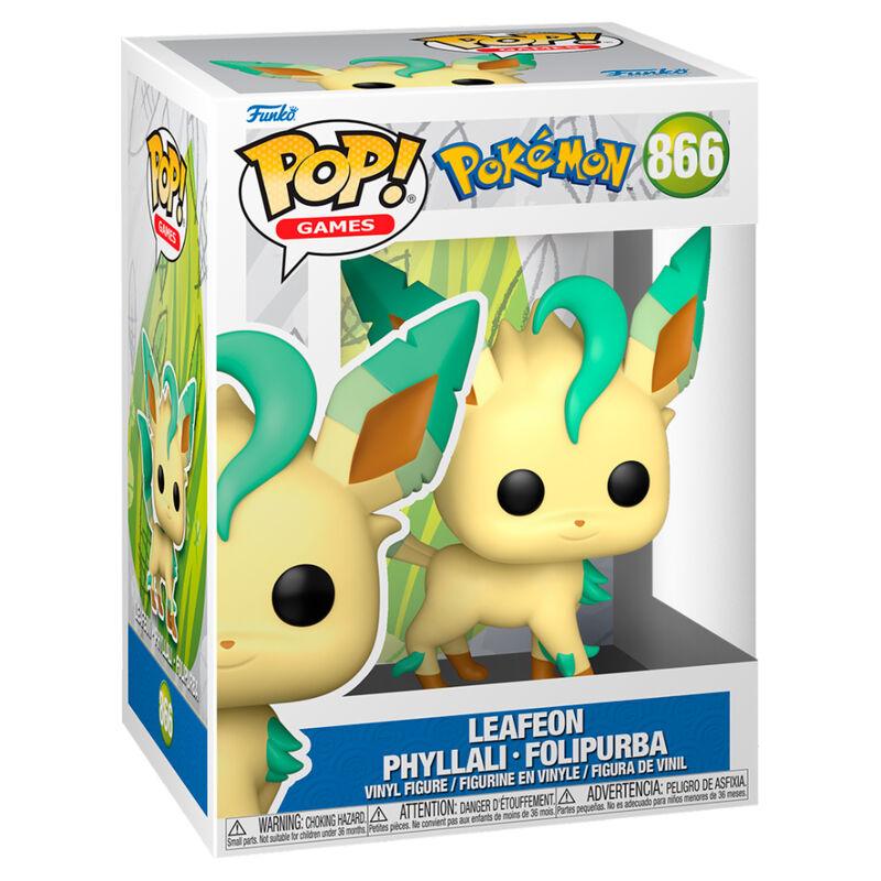 Funko Pop! Games: Pokémon - Leafeon Figure Vinyl #866 - Funko - Ginga Toys