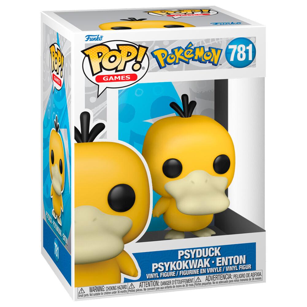Funko Pop! Games: Pokémon - Psyduck Figure #781 - Funko - Ginga Toys