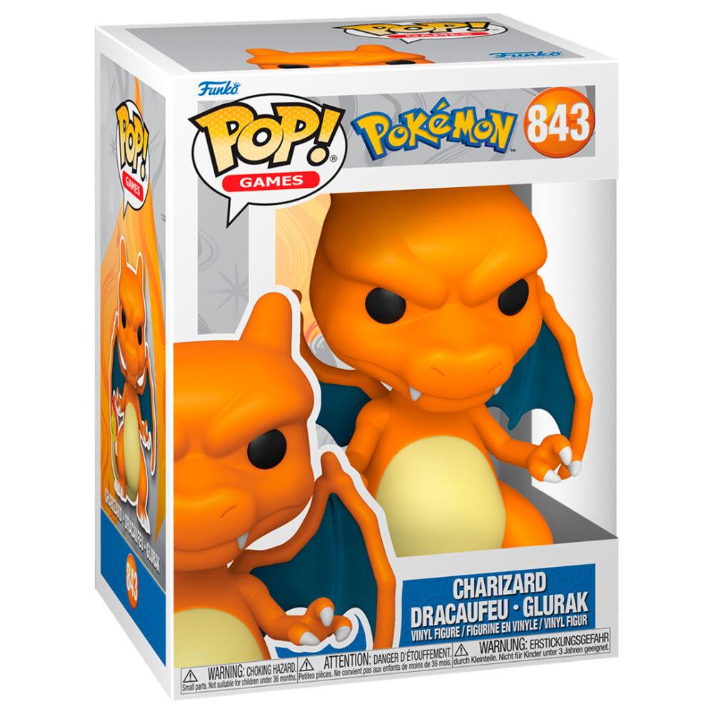 Funko Pop! Games: Pokémon S7 - Charizard Figure Vinyl #843 - Funko - Ginga Toys