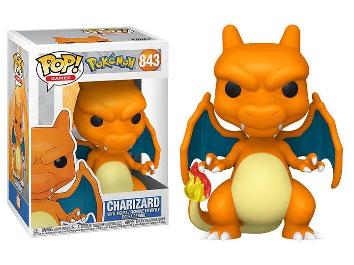Funko Pop! Games: Pokémon S7 - Charizard Figure Vinyl #843 - Funko - Ginga Toys