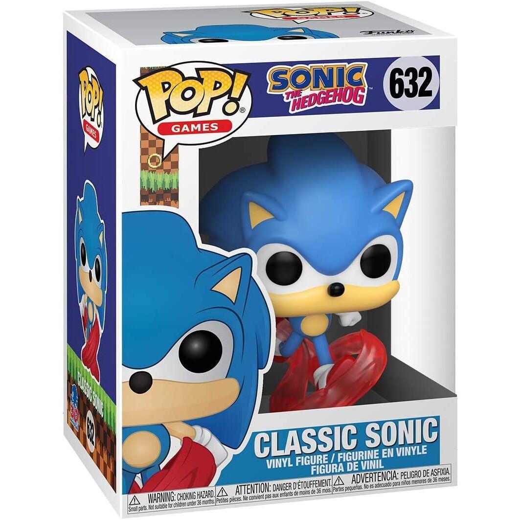 Funko Pop! Games: Sonic 30th Anniversary - Sonic (Running) Figure #632 - Funko - Ginga Toys