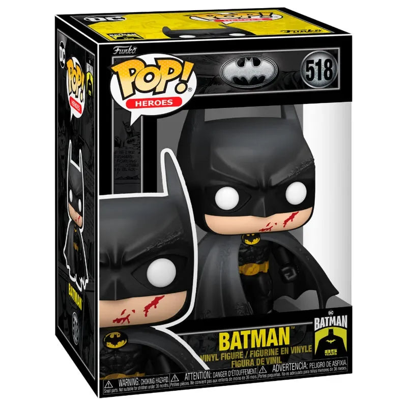 Funko Pop! Heroes: Batman 85th Anniversary - Batman (Bloody) Vinyl Figure #518 - Ginga Toys