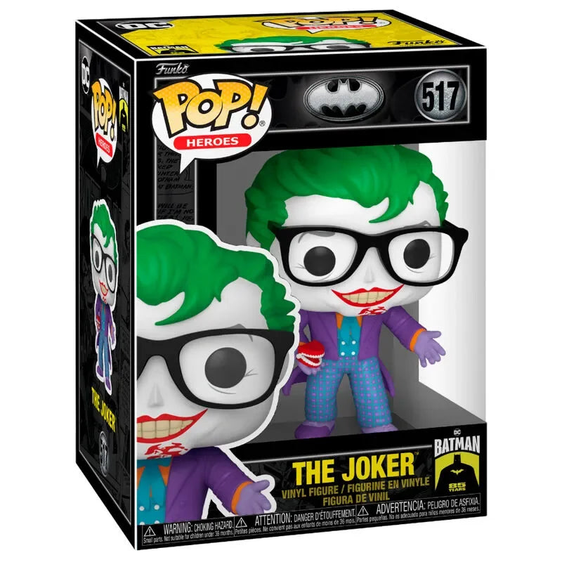 Funko Pop! Heroes: Batman 85th Anniversary - The Joker with Teeth Vinyl Figure #517 - Ginga Toys
