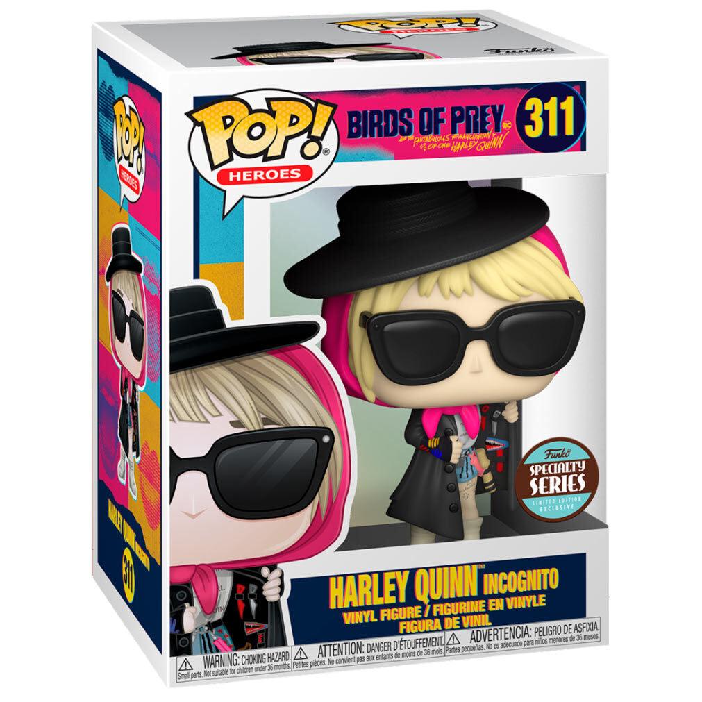 Funko Pop! Heroes: Birds of Prey Harley Quinn (Incognito) Exclusive Figure #311 - Funko - Ginga Toys