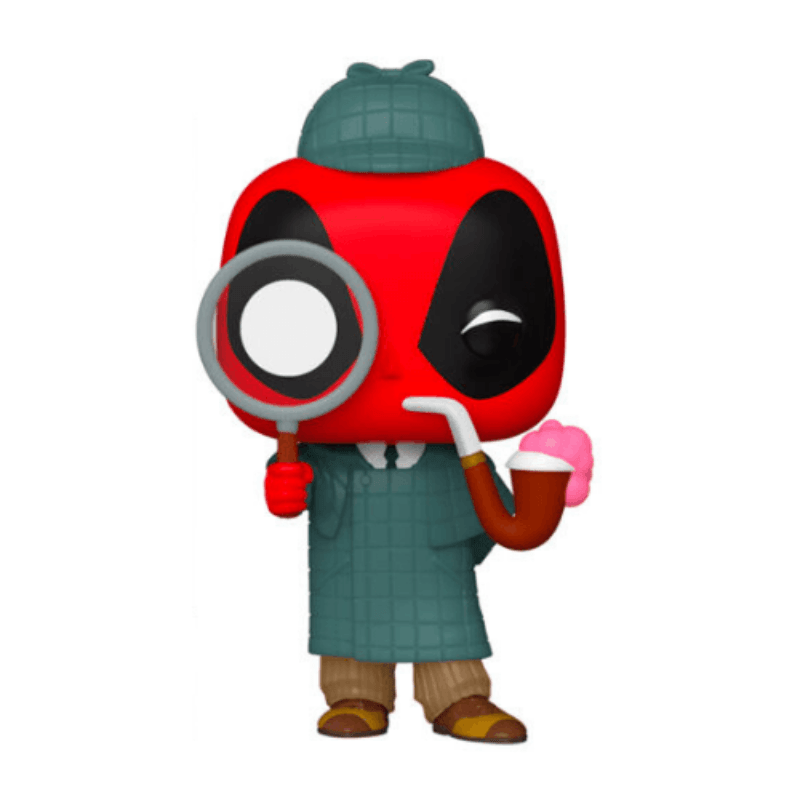Funko POP Marvel Deadpool 30th Sherlock Deadpool Vinyl Figure #784 Exclusive - Funko - Ginga Toys