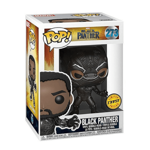 Funko Pop! Marvel: Black Panther Figure Chase #273 - Funko - Ginga Toys