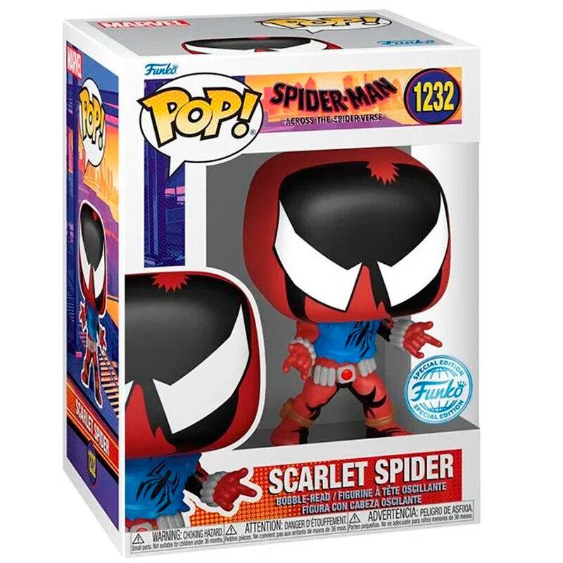 Funko Pop! Marvel: Spider-Man: Across the Spider-Verse - Scarlet Spider Figure #1232 - Funko - Ginga Toys