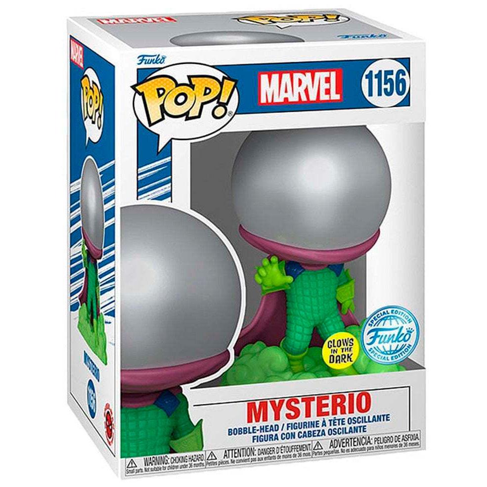 Funko Pop! Marvel: Spider-Man - Mysterio Exclusive Figure #1156 - Ginga Toys