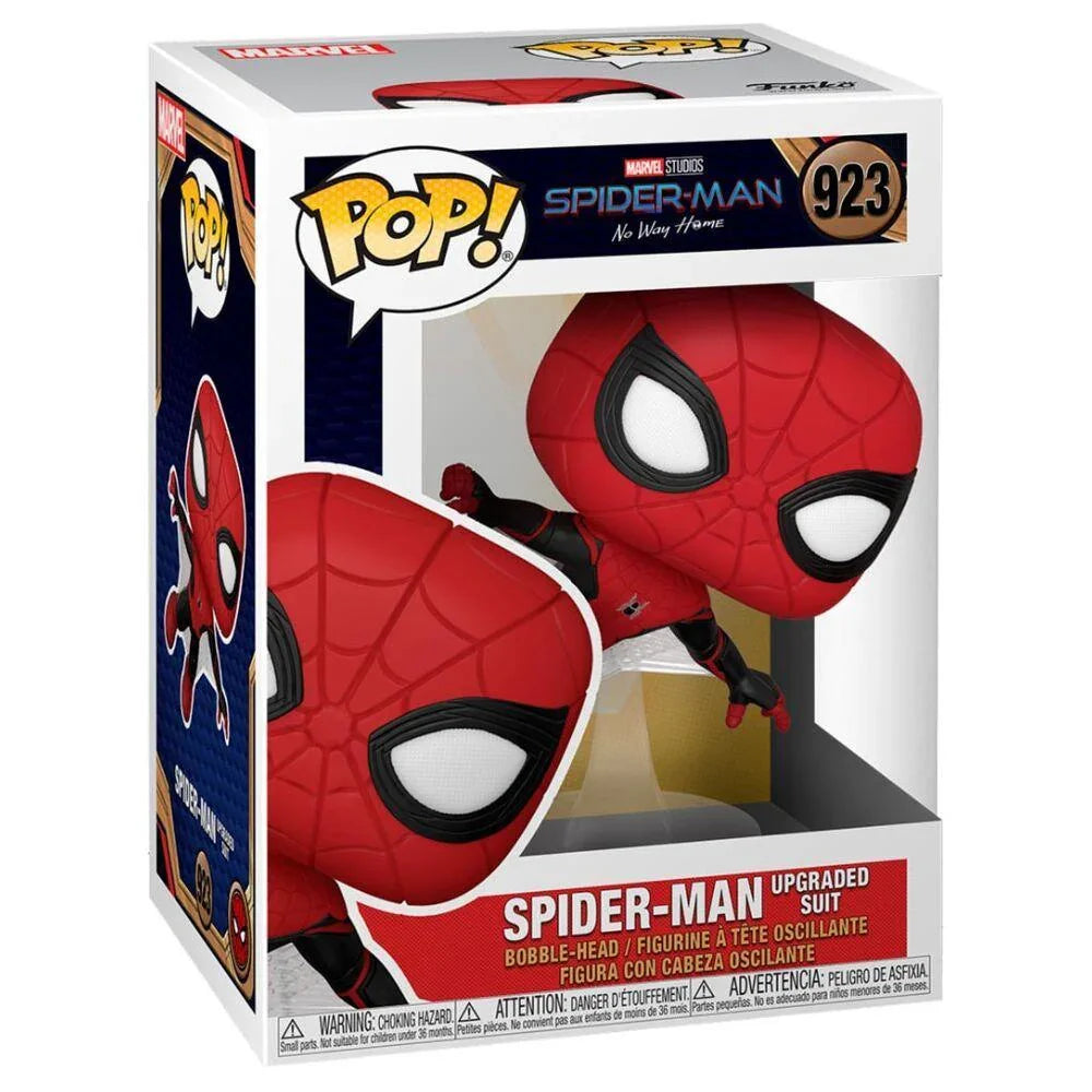 Funko POP Marvel Spiderman No Way Home Spiderman Upgraded Suit Vinyl Figure #923 - Funko - Ginga Toys
