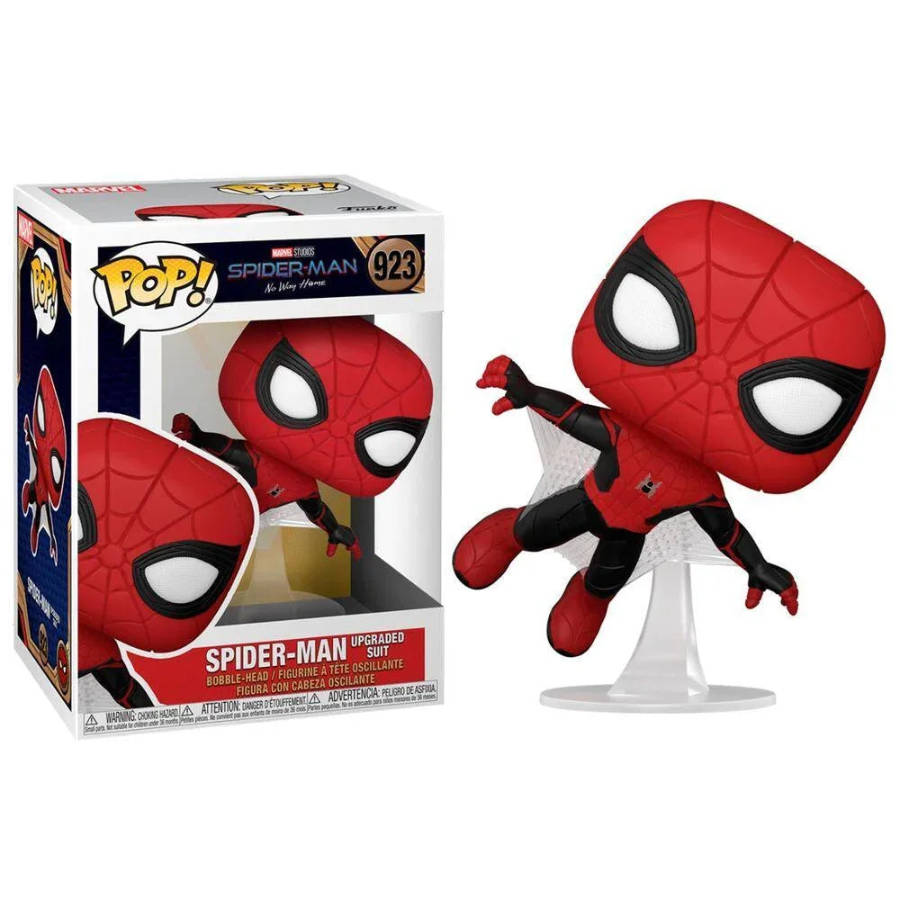 Funko POP Marvel Spiderman No Way Home Spiderman Upgraded Suit Vinyl Figure #923 - Funko - Ginga Toys