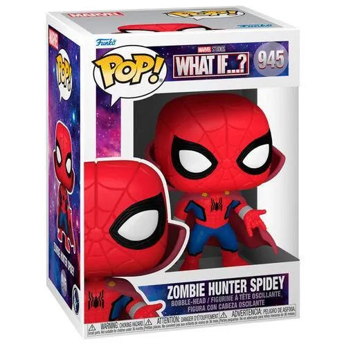 Funko Pop! Marvel Studios: What If...? - Zombie Hunter Spidey Vinyl Figure #945 - Funko - Ginga Toys