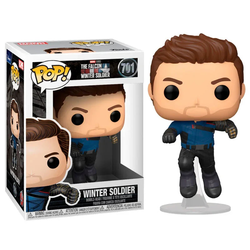Pop! Marvel: The Falcon and the Winter Soldier- Winter Soldier - Funko - Ginga Toys