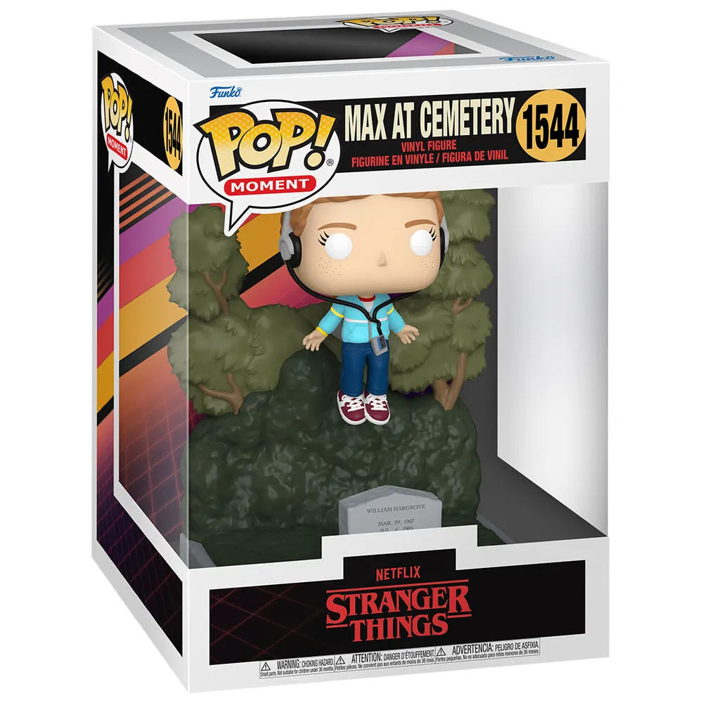 Funko Pop! Moments: Stranger Things 4 - Max at Cemetery Vinyl Figure #1544 - Ginga Toys