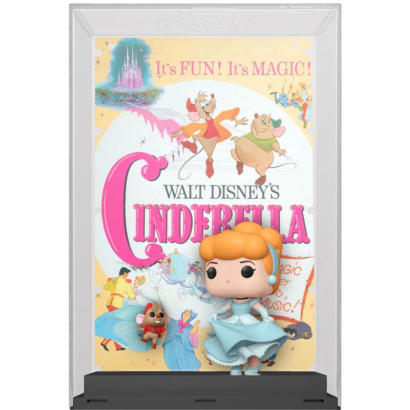 Funko Pop! Movie Poster: Disney - Cinderella with Jaq Vinyl Figure #12 - Funko - Ginga Toys