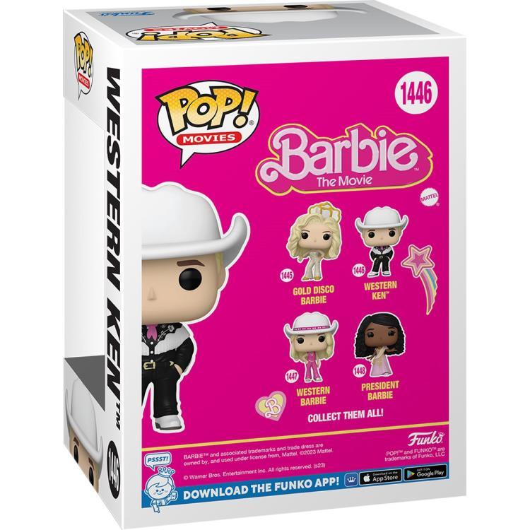Funko Pop! Movies: Barbie (2023) - Western Ken Figure Vinyl #1446 - Funko - Ginga Toys