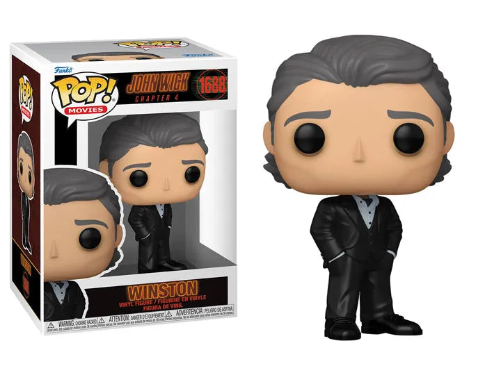 Funko Pop! Movies: John Wick: Chapter 4 - Winston Figure #1688 - Ginga Toys