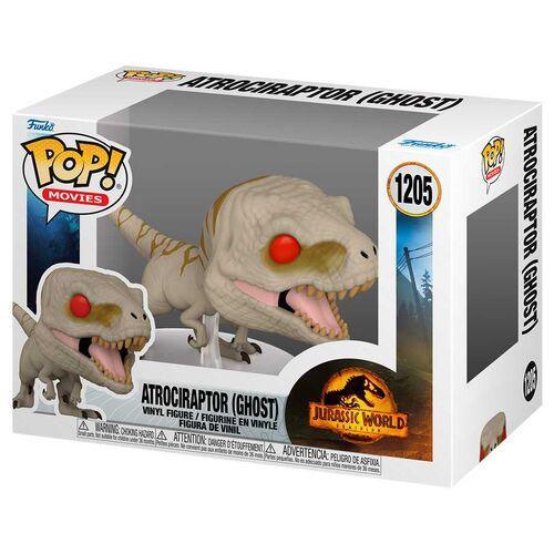 Funko Pop! Movies: Jurassic World 3: Dominion - Atrociraptor (Ghost) Figure #1205 - Funko - Ginga Toys