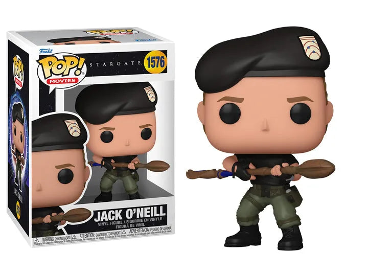 Funko Pop! Movies: Stargate - Jack O'Neil Figure #1576 - Ginga Toys