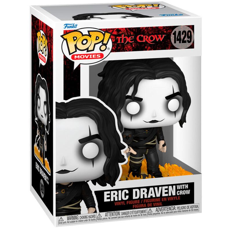Funko Pop! Movies - The Crow - Eric Draven with Crow Figure #1429 - Funko - Ginga Toys
