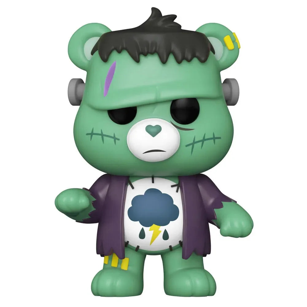 Funko Pop! Movies: Universal Monsters x Care Bares - Grumpy Bear as Frankenstein Vinyl Figure #1627 - Ginga Toys
