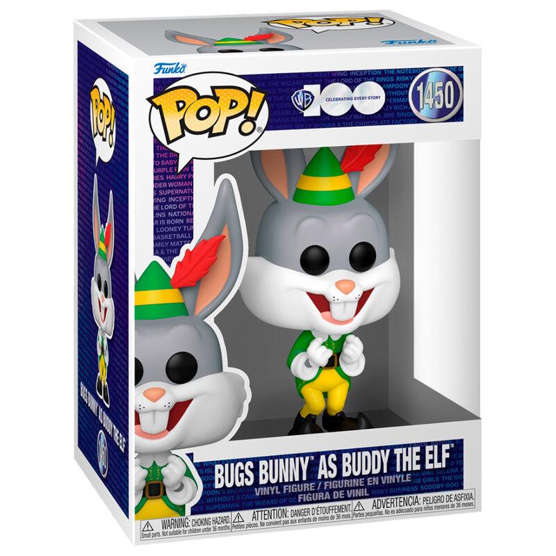 Funko Pop! Movies: Warner Bros. 100th Anniversary Bugs as Buddy the Elf Figure #1450 - Funko - Ginga Toys