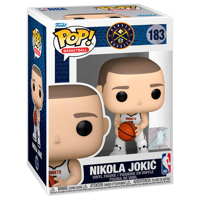 Funko Pop! NBA: Denver Nuggets - Nikola Jokic Vinyl Figure #183 - Ginga Toys