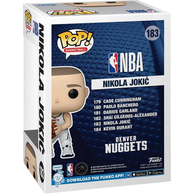 Funko Pop! NBA: Denver Nuggets - Nikola Jokic Vinyl Figure #183 - Ginga Toys