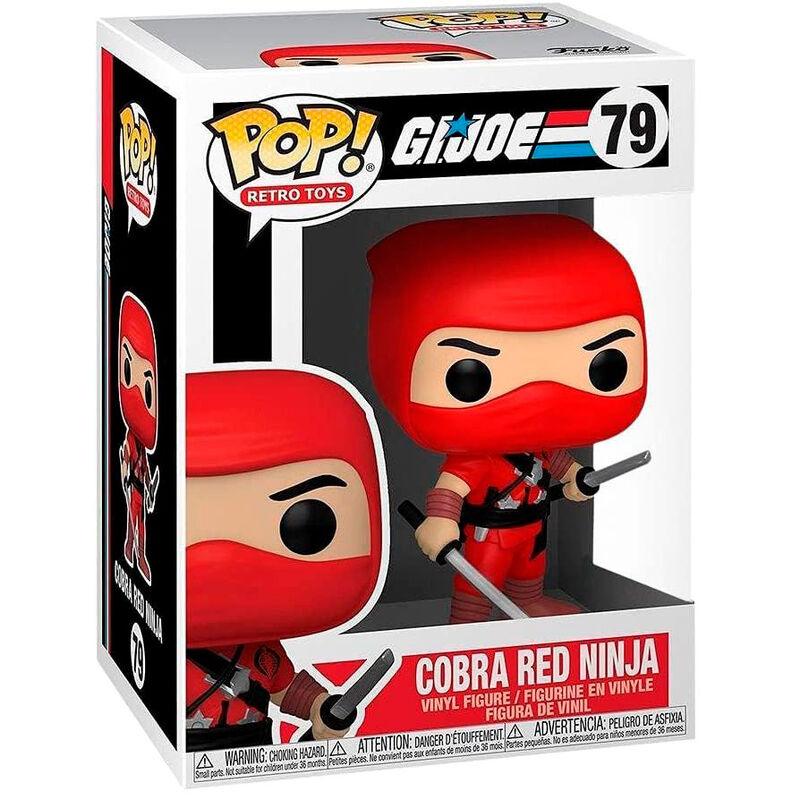 Funko Pop! Retro Toys: G.I. Joe - Cobra Red Ninja Exclusive Figure #79 - Funko - Ginga Toys