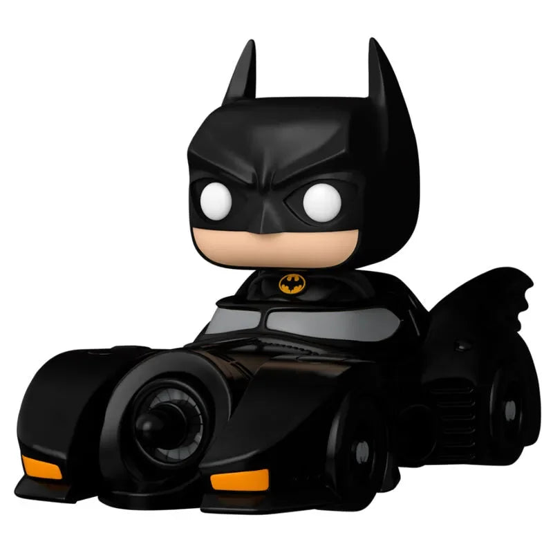 Funko Pop! Rides Deluxe: Batman 85th Anniversary - Batman in Batmobile Vinyl Figure #522 - Ginga Toys