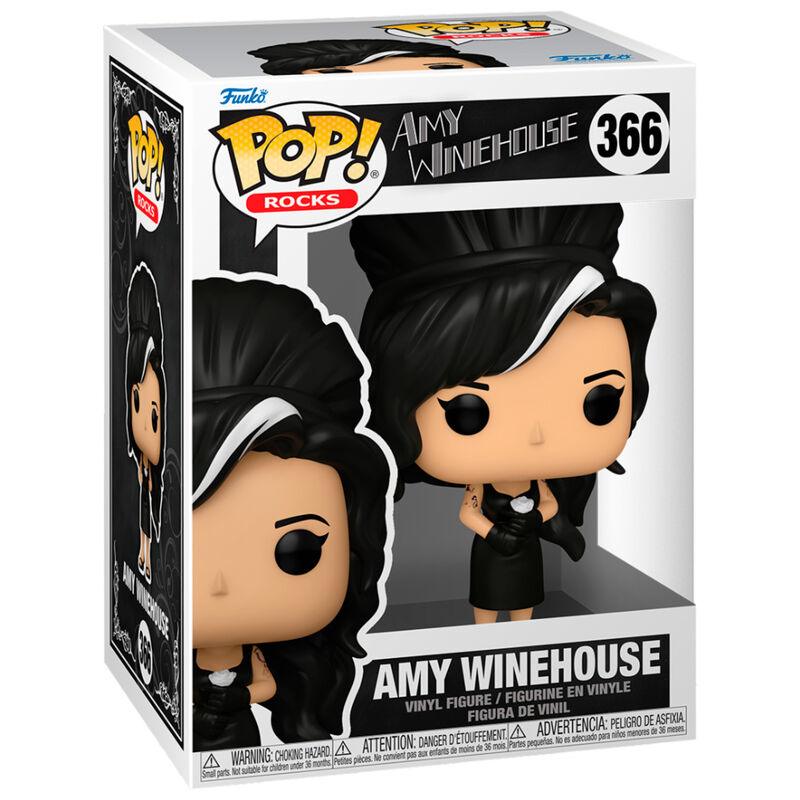 Funko Pop! Rocks: Amy Winehouse Figure (Back to Black) #366 - Funko - Ginga Toys