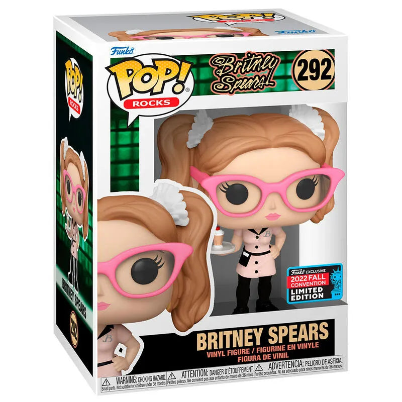 Funko Pop! Rocks: Britney Spears 2022 Fall Convention - Britney Spears Vinyl Figure #292 - Ginga Toys