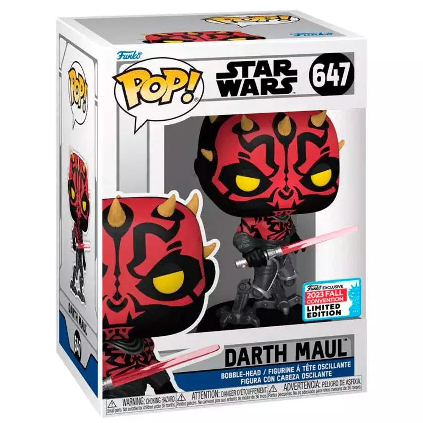 Funko Pop! Star Wars - Darth Maul Exclusive Vinyl Figure #647 - Ginga Toys