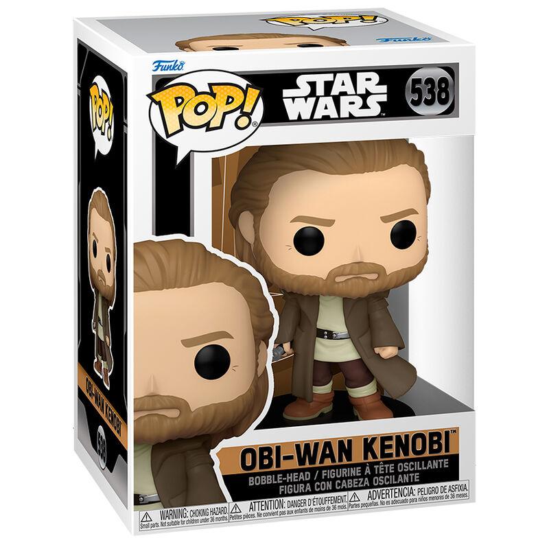 Funko Pop! Star Wars: Obi-Wan Kenobi - Obi-Wan Kenobi Figure #538 - Ginga Toys