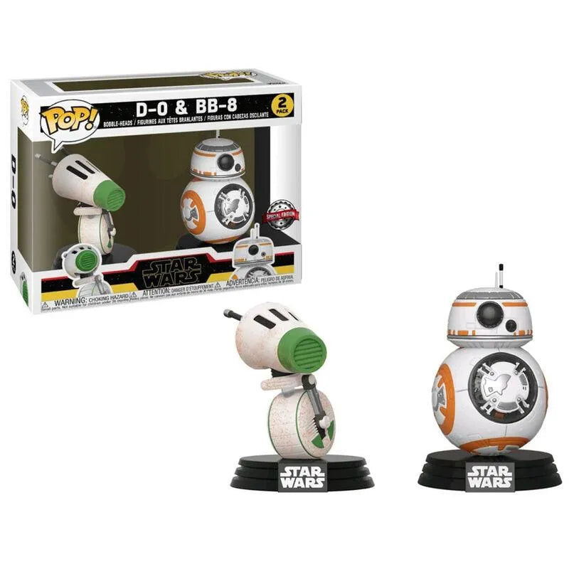 Funko Pop! Star Wars: Rise of Skywalker - D-O & BB-8 Exclusive Figure 2-Pack - Ginga Toys