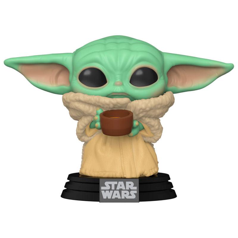 Funko Pop! Star Wars: The Mandalorian - The Child With Cup Vinyl Figure #378 - Ginga Toys