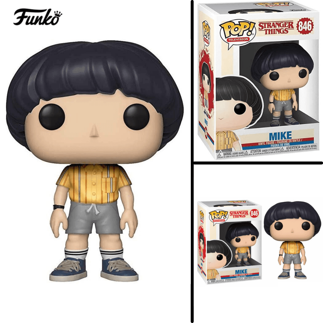Funko POP Television: Stranger Things 3 Mike Vinyl Figure #846 - Funko - Ginga Toys