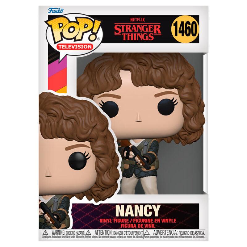 Funko Pop! Television: Stranger Things 4 - Nancy with Shotgun Figure (Hunter) #1460 - Funko - Ginga Toys
