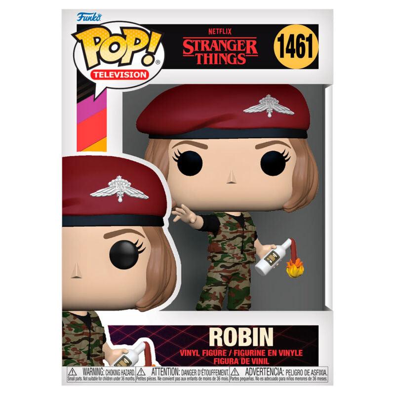 Funko Pop! Television: Stranger Things 4 - Robin with Cocktail Figure (Hunter) #1461 - Funko - Ginga Toys