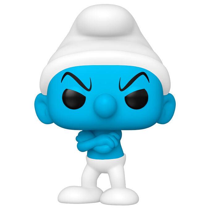 Funko Pop! Television: The Smurfs - Grouchy Smurf Vinyl Figure #1518 - Ginga Toys