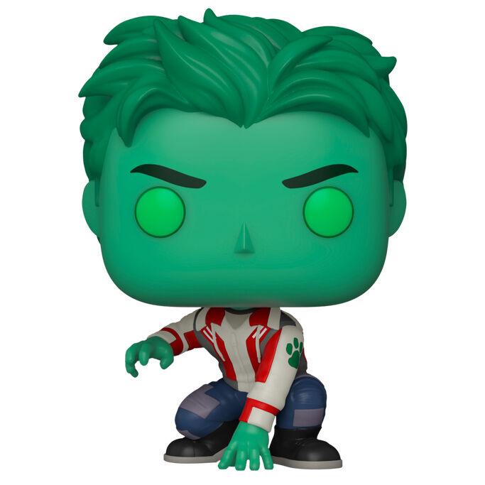 Funko Pop! TV: DC Titans - Beast Boy Vinyl Figure #1512 - Ginga Toys