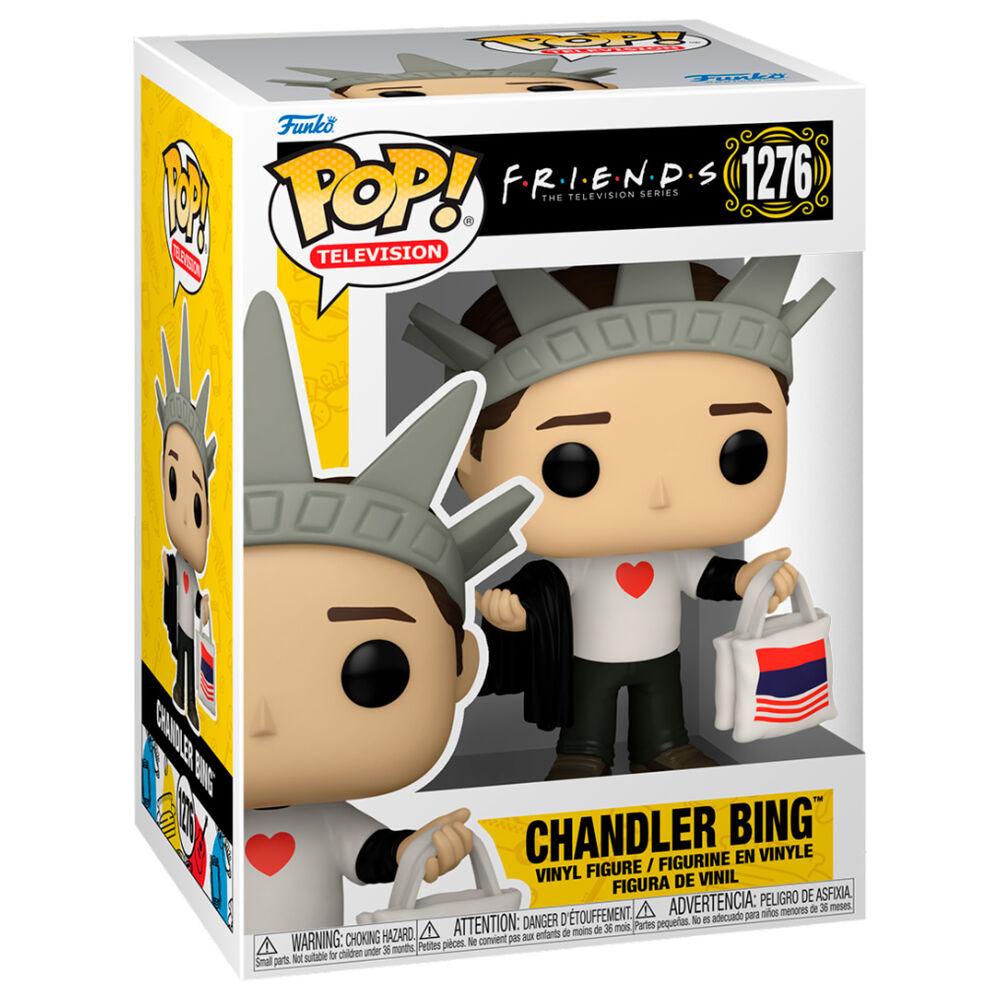 Funko Pop! TV: Friends - Chandler Bing Figure (New York) #1276 - Funko - Ginga Toys