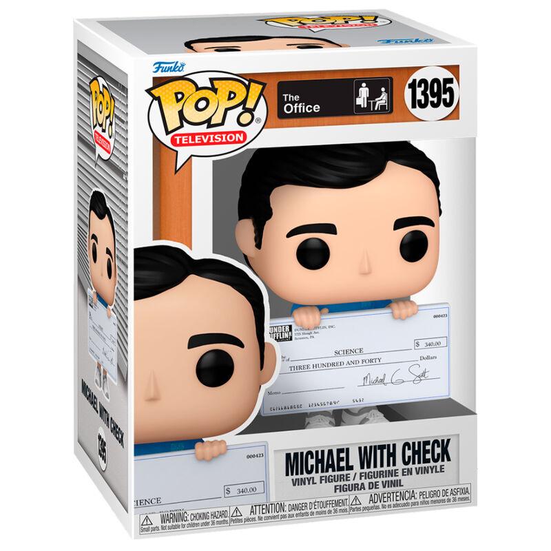 Funko Pop! TV: The Office - Michael with Check Figure Vinyl #1395 - Funko - Ginga Toys