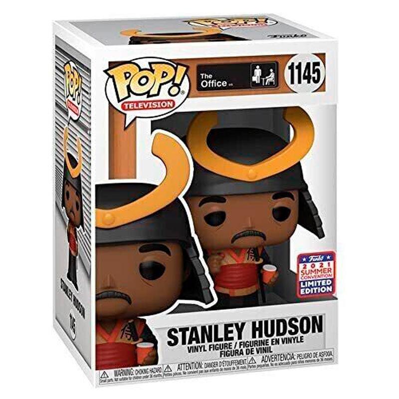 Funko Pop! TV: The Office - Stanley Hudson (Samurai) Exclusive Figure #1145 - Funko - Ginga Toys