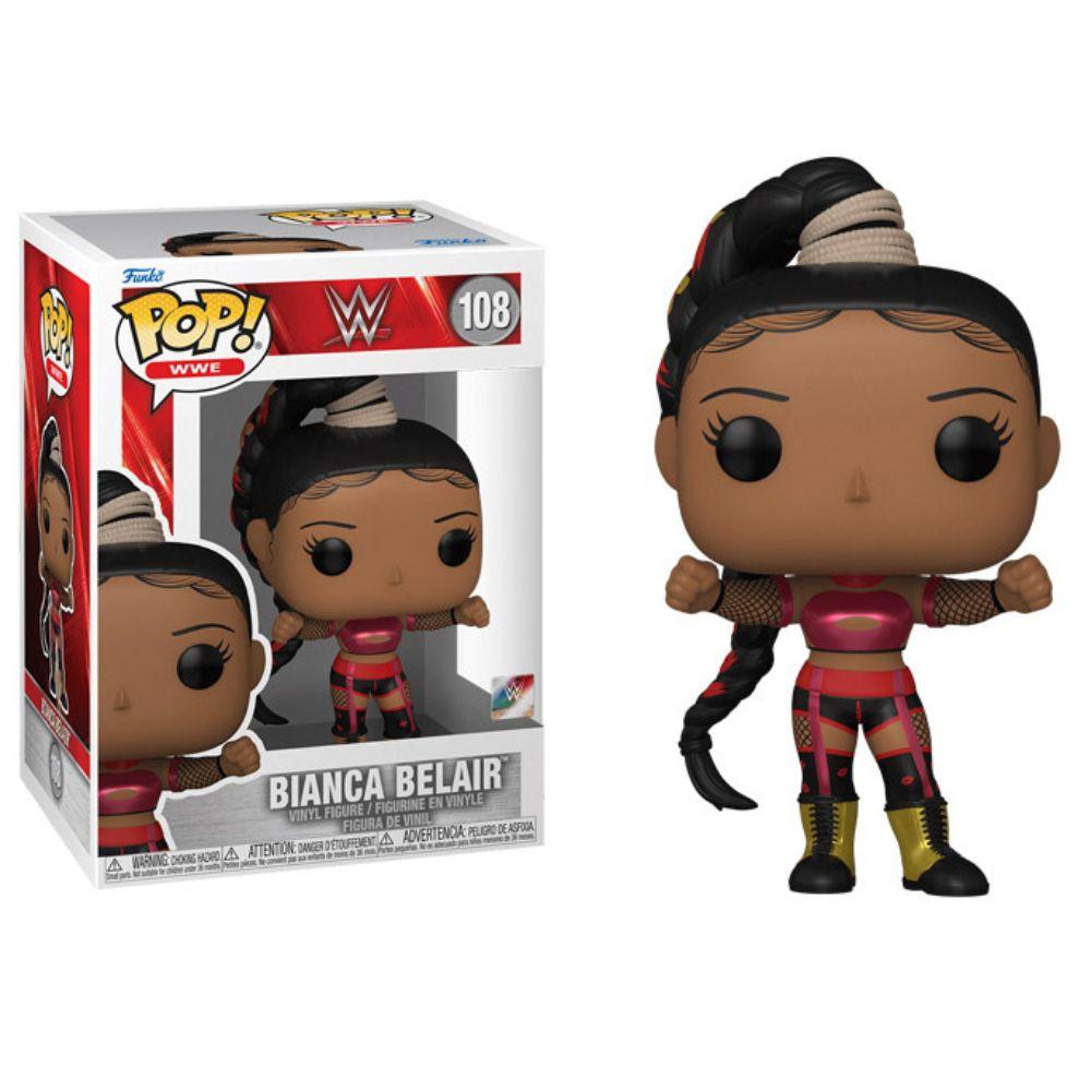Funko Pop! WWE: Bianca Belair (WrestleMania 38) Vinyl Figure #108 - Funko - Ginga Toys