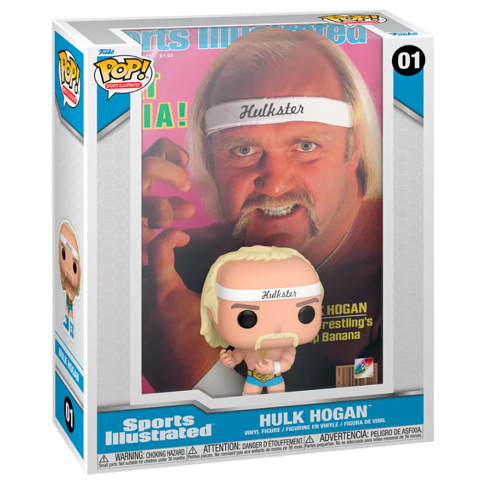 Funko Pop! WWE Cover: Sports Illustrated - Hulkster Hulk Hogan Figure #01 - Ginga Toys